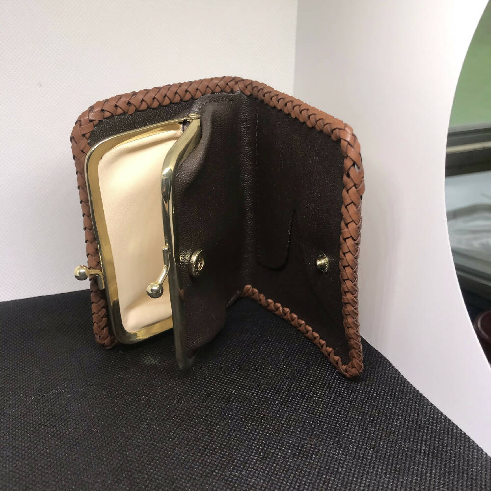 Kangaroo Wallet Men's RFID Blocking PU Leather Wallet with Zipper Multi  Business Credit Card Holder Purse